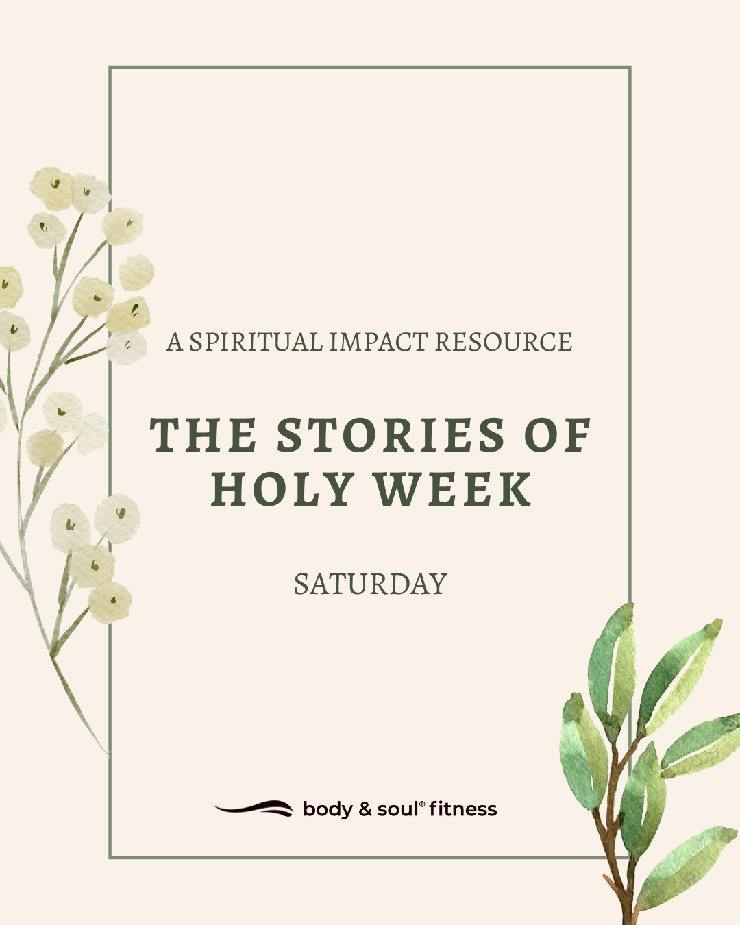 Holy Week